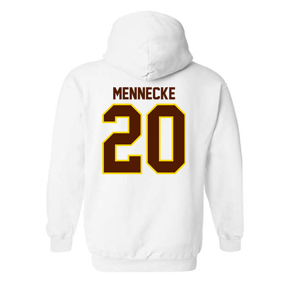 Western Michigan - NCAA Baseball : Mark Mennecke - Classic Shersey Hooded Sweatshirt-1