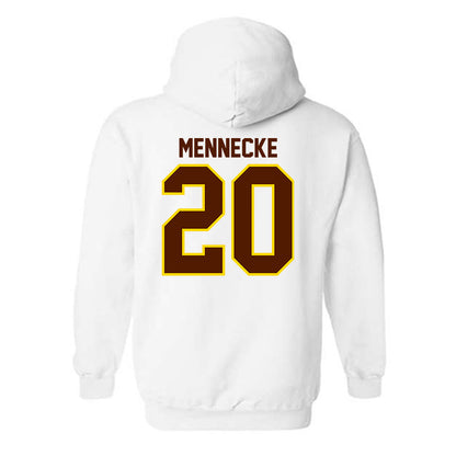 Western Michigan - NCAA Baseball : Mark Mennecke - Classic Shersey Hooded Sweatshirt-1