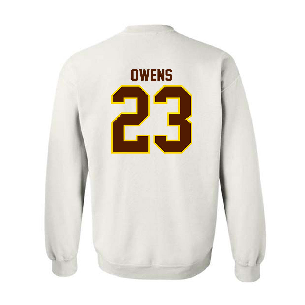 Western Michigan - NCAA Football : Tahj Owens - Classic Shersey Crewneck Sweatshirt-1