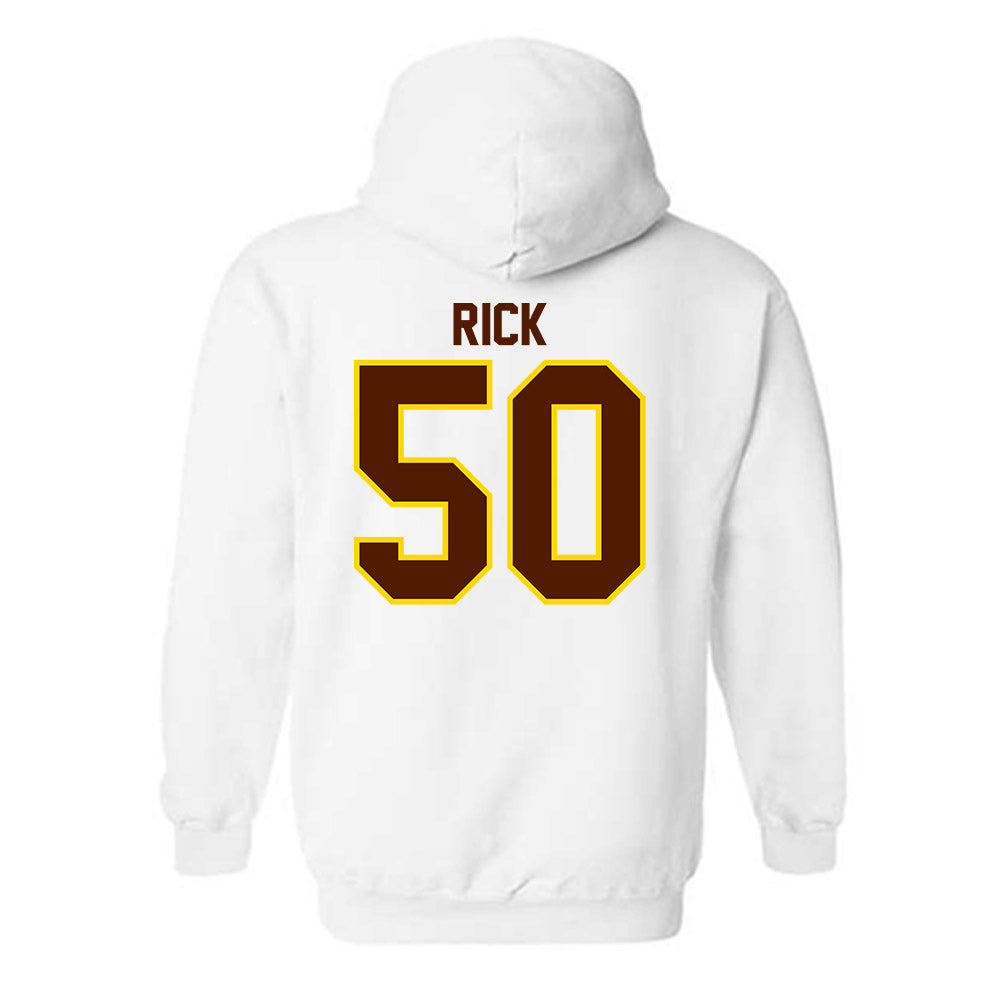 Western Michigan - NCAA Baseball : Lucas Rick - Classic Shersey Hooded Sweatshirt-1
