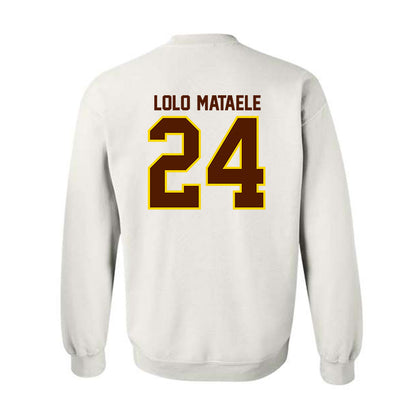 Western Michigan - NCAA Football : Ofa "Lolo" Mataele - Classic Shersey Crewneck Sweatshirt-1