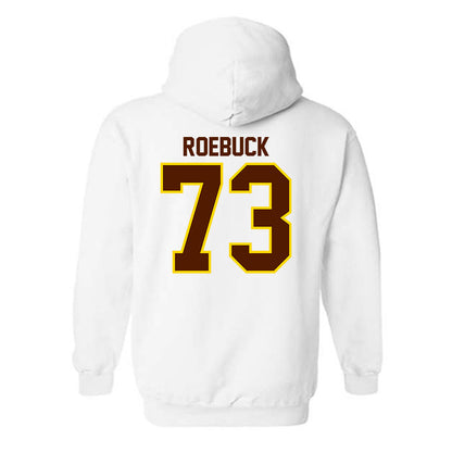 Western Michigan - NCAA Football : Ben Roebuck - Classic Shersey Hooded Sweatshirt-1