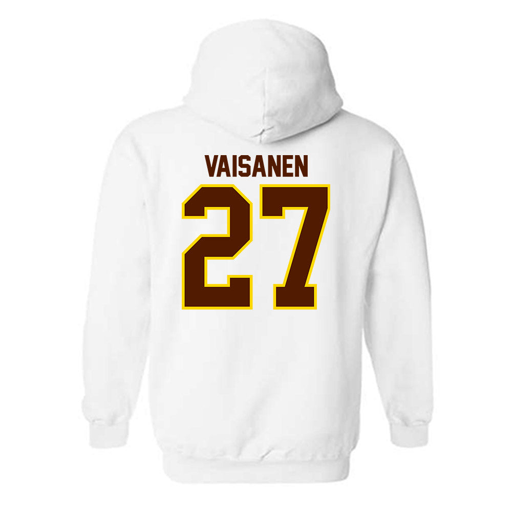 Western Michigan - NCAA Men's Ice Hockey : Joona Vaisanen - Classic Shersey Hooded Sweatshirt-1