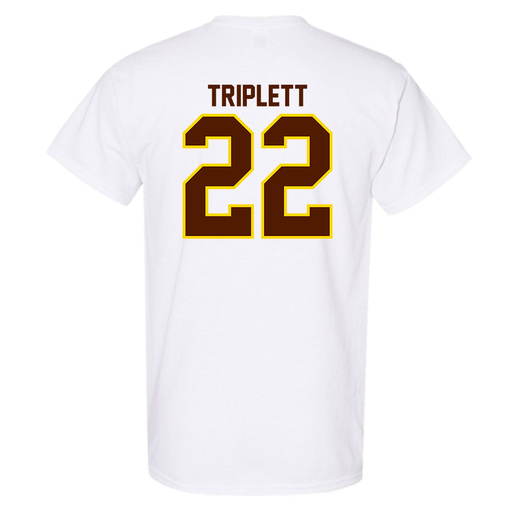 Western Michigan - NCAA Football : Donovan Triplett - Classic Shersey T-Shirt-1