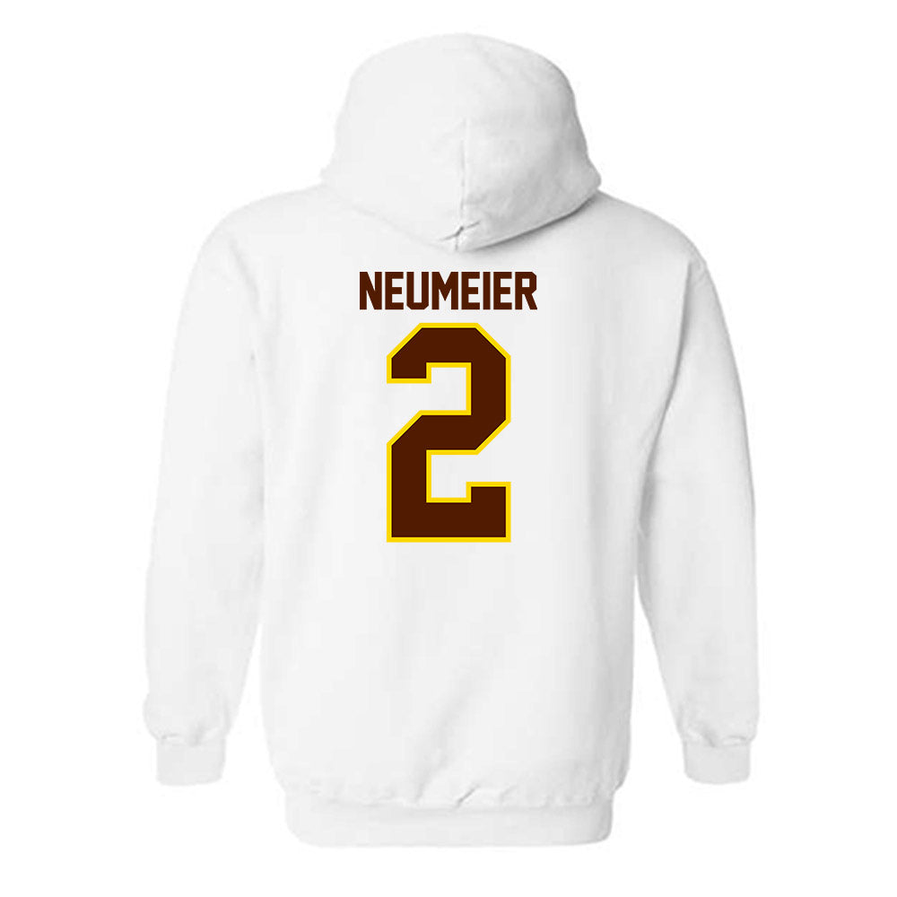 Western Michigan - NCAA Men's Ice Hockey : Michael Neumeier - Classic Shersey Hooded Sweatshirt-1