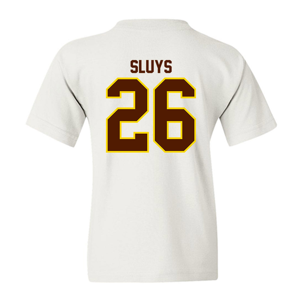 Western Michigan - NCAA Men's Ice Hockey : Jamison Sluys - Classic Shersey Youth T-Shirt-1