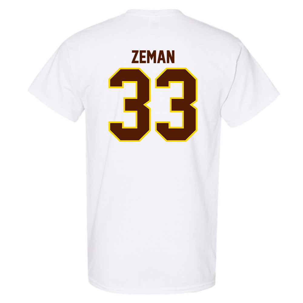 Western Michigan - NCAA Football : Zachary Zeman - Classic Shersey T-Shirt-1