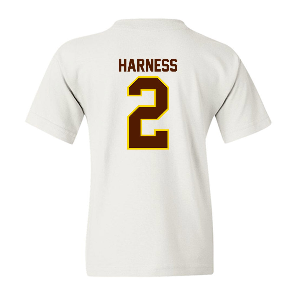Western Michigan - NCAA Women's Basketball : Alli Harness - Classic Shersey Youth T-Shirt-1
