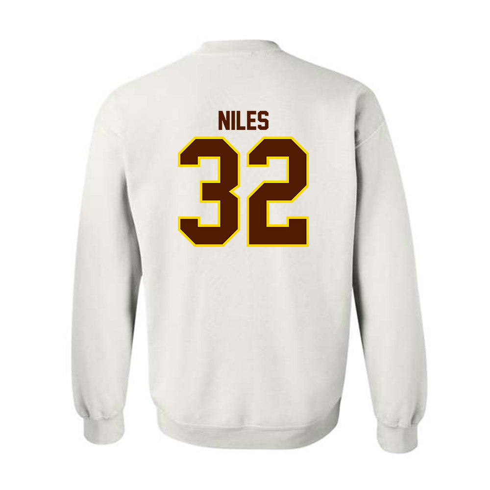 Western Michigan - NCAA Softball : Analeez Niles - Classic Shersey Crewneck Sweatshirt-1