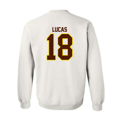 Western Michigan - NCAA Football : Elijah Lucas - Classic Shersey Crewneck Sweatshirt-1
