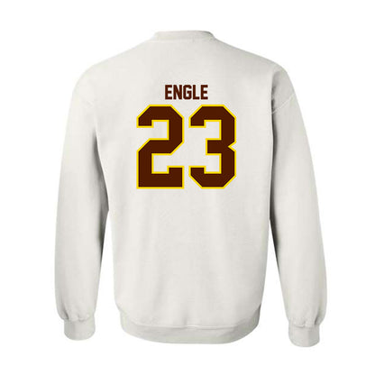 Western Michigan - NCAA Men's Ice Hockey : Edison Engle - Classic Shersey Crewneck Sweatshirt-1