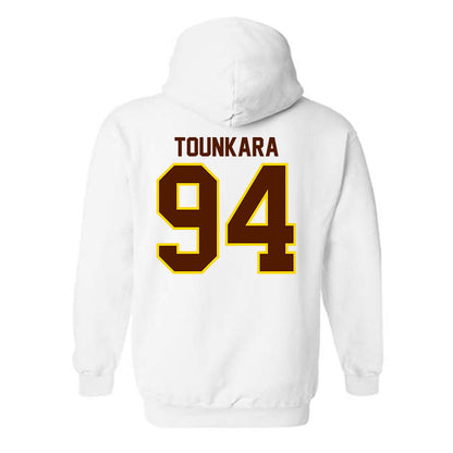 Western Michigan - NCAA Football : Ahmed Tounkara - Classic Shersey Hooded Sweatshirt-1