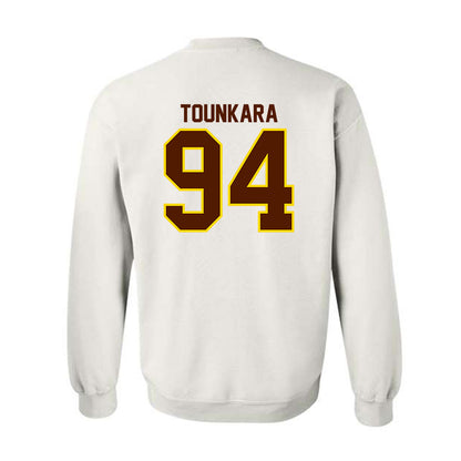 Western Michigan - NCAA Football : Ahmed Tounkara - Classic Shersey Crewneck Sweatshirt-1