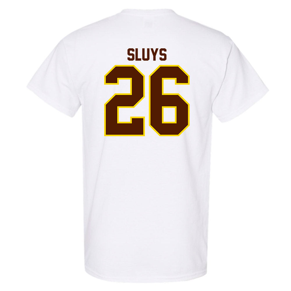 Western Michigan - NCAA Men's Ice Hockey : Jamison Sluys - Classic Shersey T-Shirt-1