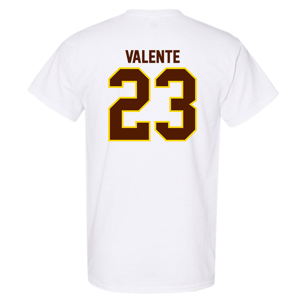 Western Michigan - NCAA Men's Ice Hockey : Liam Valente - Classic Shersey T-Shirt-1