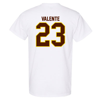 Western Michigan - NCAA Men's Ice Hockey : Liam Valente - Classic Shersey T-Shirt-1