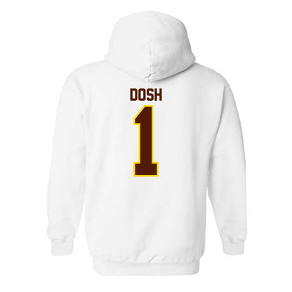 Western Michigan - NCAA Football : Jaxson Dosh - Classic Shersey Hooded Sweatshirt-1