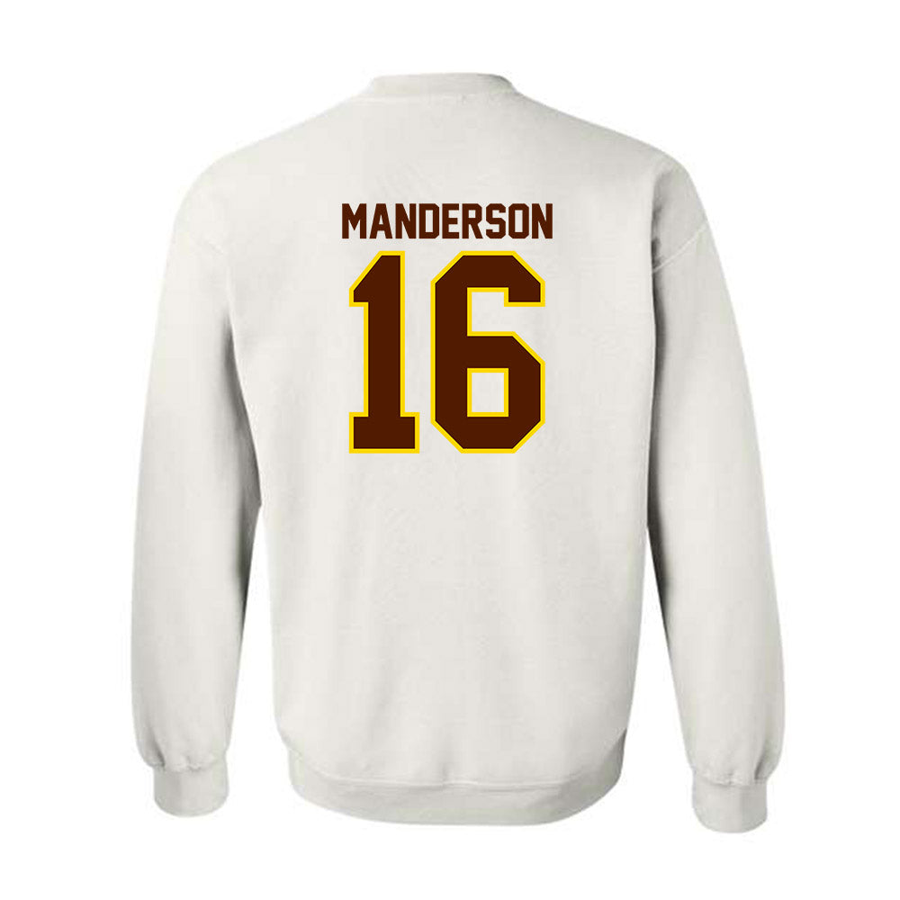 Western Michigan - NCAA Women's Soccer : Jaida Manderson - Classic Shersey Crewneck Sweatshirt-1
