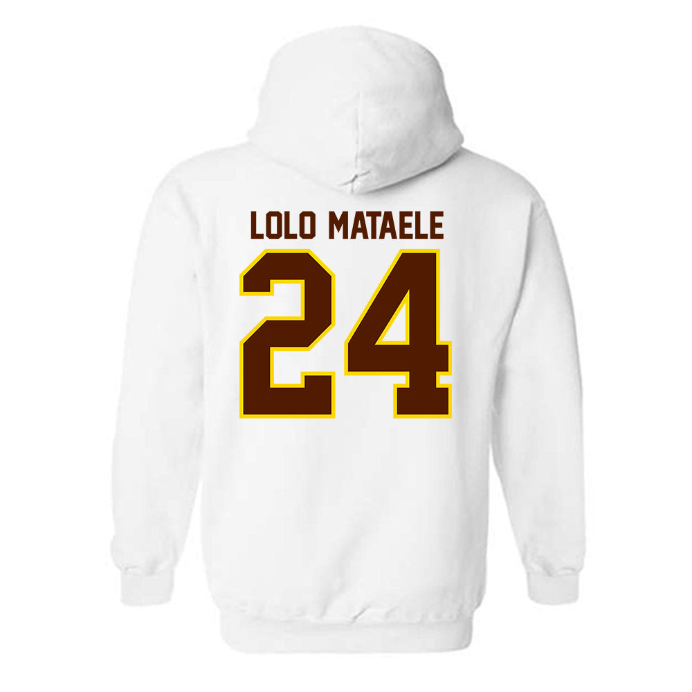 Western Michigan - NCAA Football : Ofa "Lolo" Mataele - Classic Shersey Hooded Sweatshirt-1