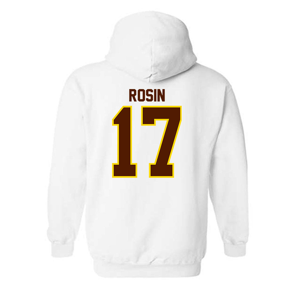 Western Michigan - NCAA Men's Soccer : Alex Rosin - Classic Shersey Hooded Sweatshirt-1