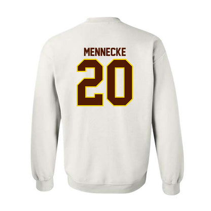 Western Michigan - NCAA Baseball : Mark Mennecke - Classic Shersey Crewneck Sweatshirt-1