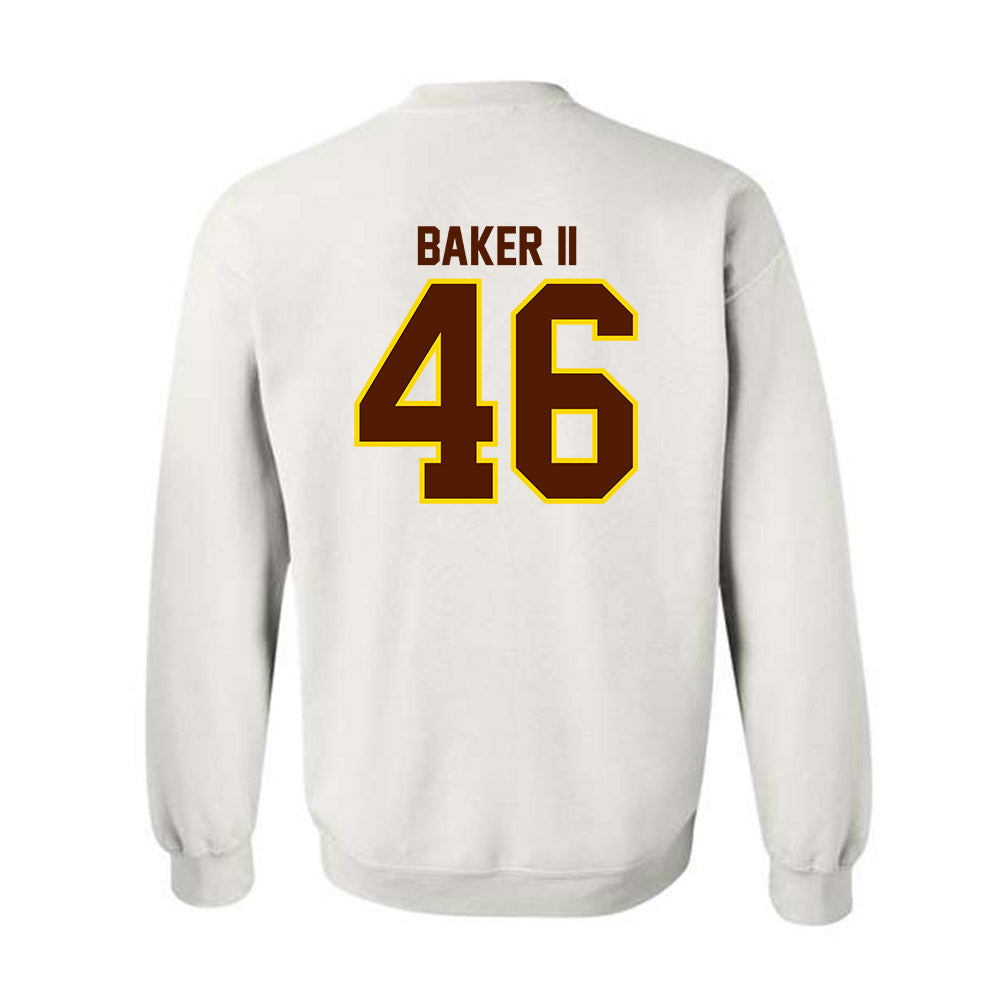 Western Michigan - NCAA Football : Max Baker II - Classic Shersey Crewneck Sweatshirt-1