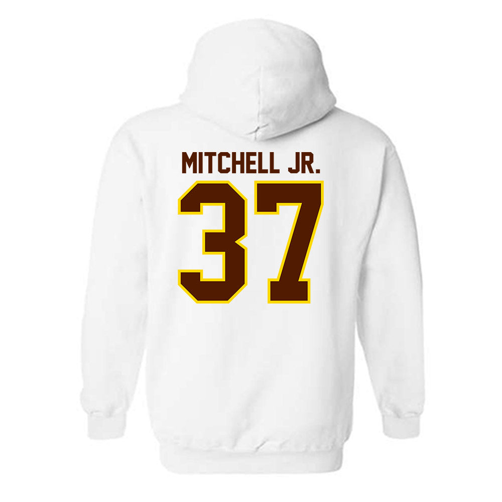Western Michigan - NCAA Football : Carlos Mitchell Jr. - Classic Shersey Hooded Sweatshirt-1