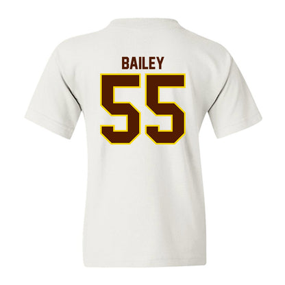 Western Michigan - NCAA Football : Jacob Bailey - Classic Shersey Youth T-Shirt-1