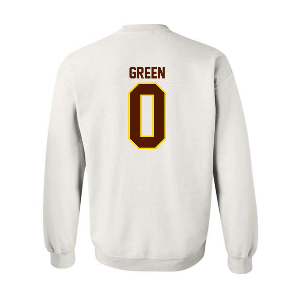 Western Michigan - NCAA Football : AJ Green - Classic Shersey Crewneck Sweatshirt-1