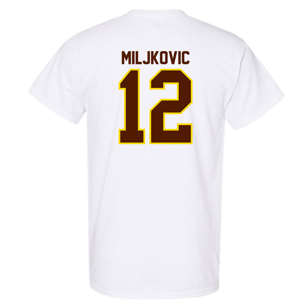 Western Michigan - NCAA Women's Basketball : Isabella Miljkovic - Classic Shersey T-Shirt-1