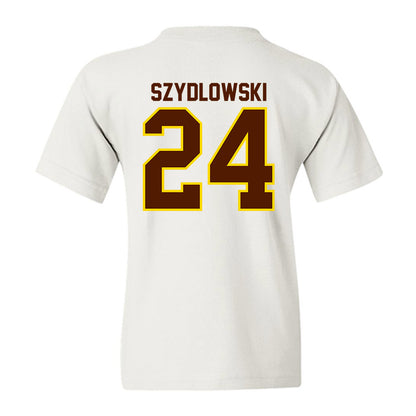 Western Michigan - NCAA Men's Ice Hockey : Garrett Szydlowski - Classic Shersey Youth T-Shirt-1