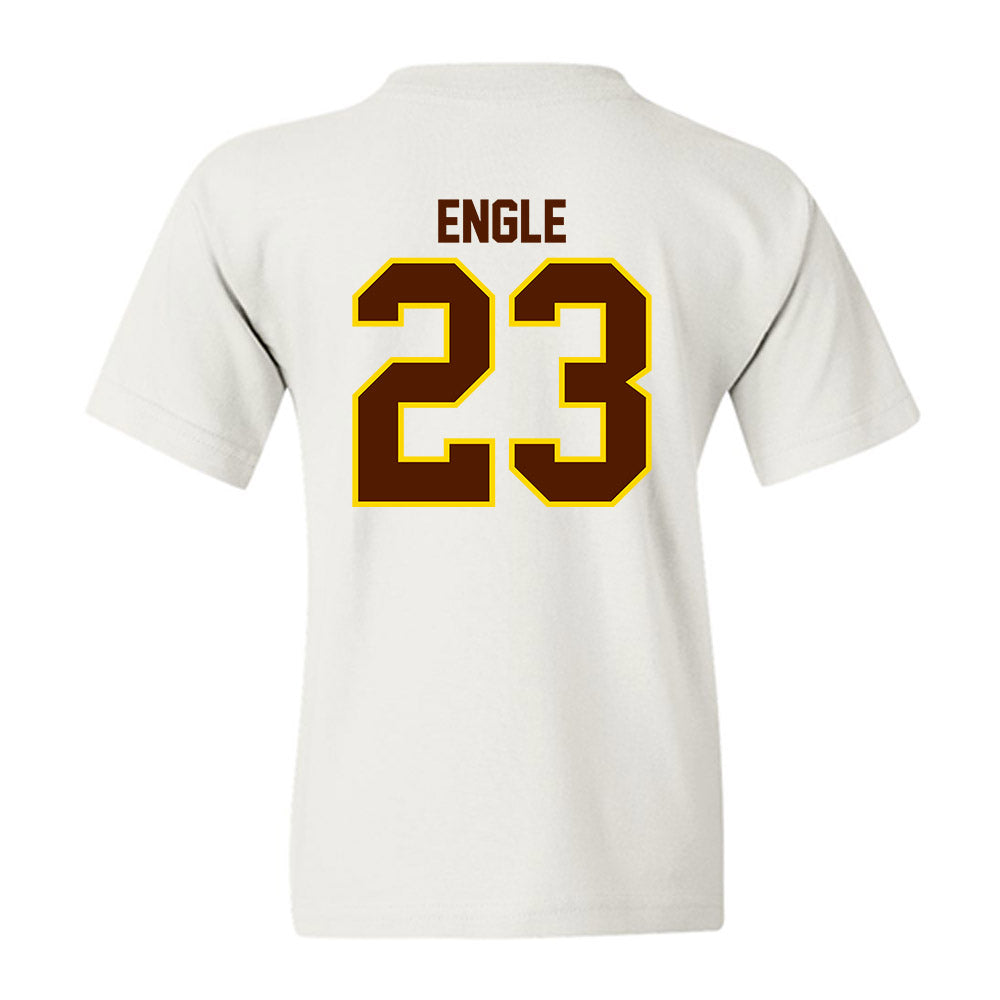 Western Michigan - NCAA Men's Ice Hockey : Edison Engle - Classic Shersey Youth T-Shirt-1