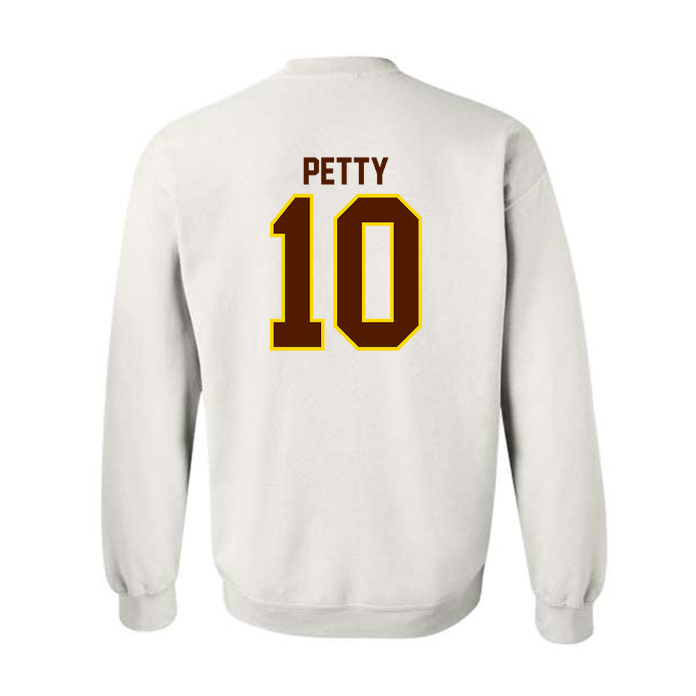 Western Michigan - NCAA Football : Trey Petty - Classic Shersey Crewneck Sweatshirt-1