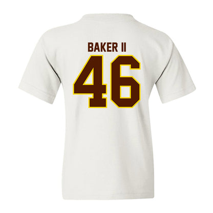 Western Michigan - NCAA Football : Max Baker II - Classic Shersey Youth T-Shirt-1