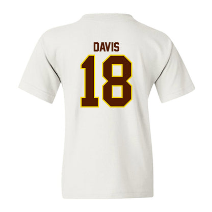 Western Michigan - NCAA Football : Micah Davis - Classic Shersey Youth T-Shirt-1