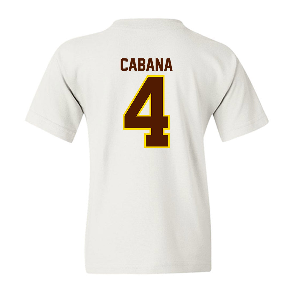 Western Michigan - NCAA Football : Cole Cabana - Classic Shersey Youth T-Shirt-1