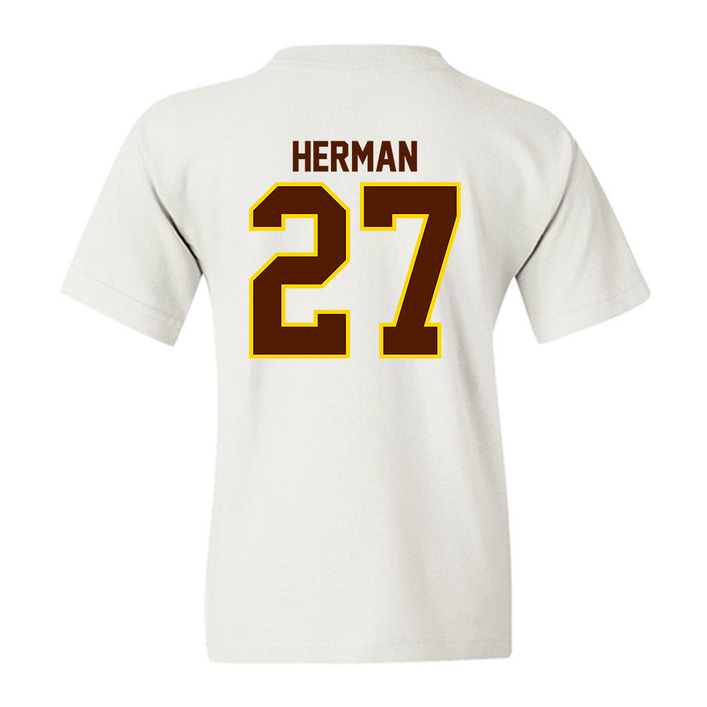 Western Michigan - NCAA Softball : Hannah Herman - Classic Shersey Youth T-Shirt-1