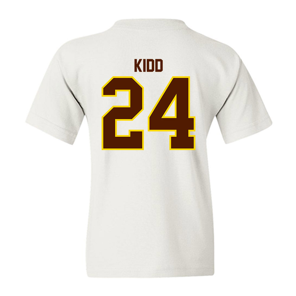 Western Michigan - NCAA Baseball : Ricky Kidd - Classic Shersey Youth T-Shirt-1