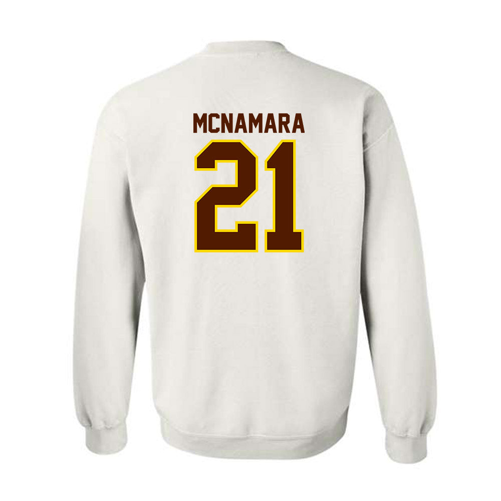 Western Michigan - NCAA Men's Ice Hockey : Luke McNamara - Classic Shersey Crewneck Sweatshirt-1