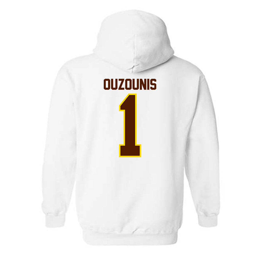 Western Michigan - NCAA Men's Soccer : Alessandro Ouzounis - Classic Shersey Hooded Sweatshirt-1