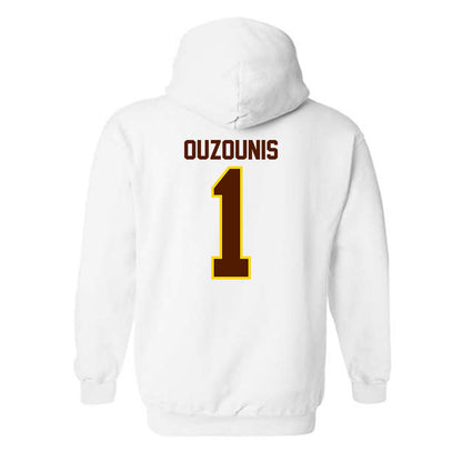 Western Michigan - NCAA Men's Soccer : Alessandro Ouzounis - Classic Shersey Hooded Sweatshirt-1