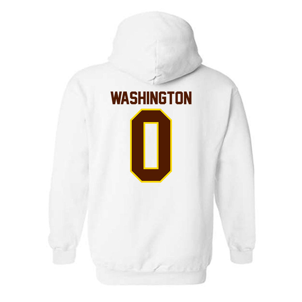 Western Michigan - NCAA Men's Basketball : Jaylen Washington - Classic Shersey Hooded Sweatshirt-1