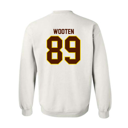 Western Michigan - NCAA Football : Brennan Wooten - Classic Shersey Crewneck Sweatshirt-1