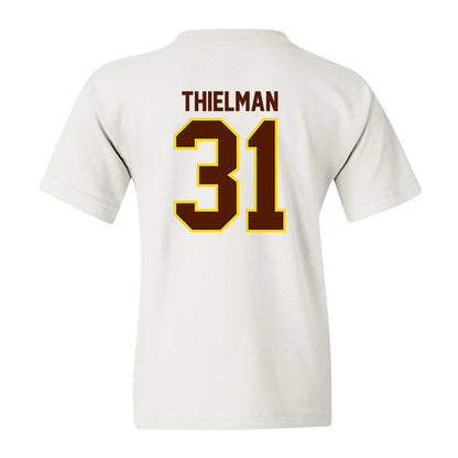 Western Michigan - NCAA Baseball : Avery Thielman - Classic Shersey Youth T-Shirt-1