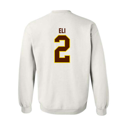 Western Michigan - NCAA Men's Basketball : Joshua Eli - Classic Shersey Crewneck Sweatshirt-1