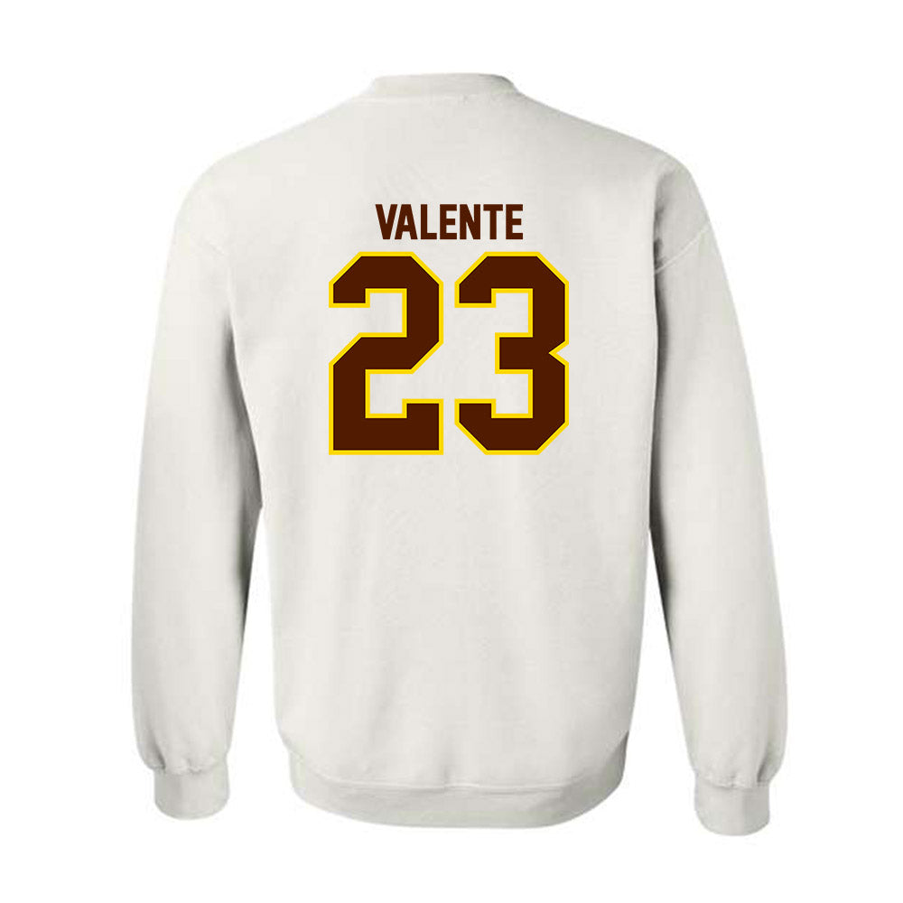 Western Michigan - NCAA Men's Ice Hockey : Liam Valente - Classic Shersey Crewneck Sweatshirt-1