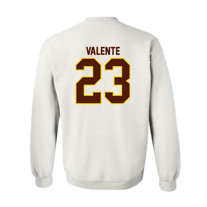 Western Michigan - NCAA Men's Ice Hockey : Liam Valente - Classic Shersey Crewneck Sweatshirt-1