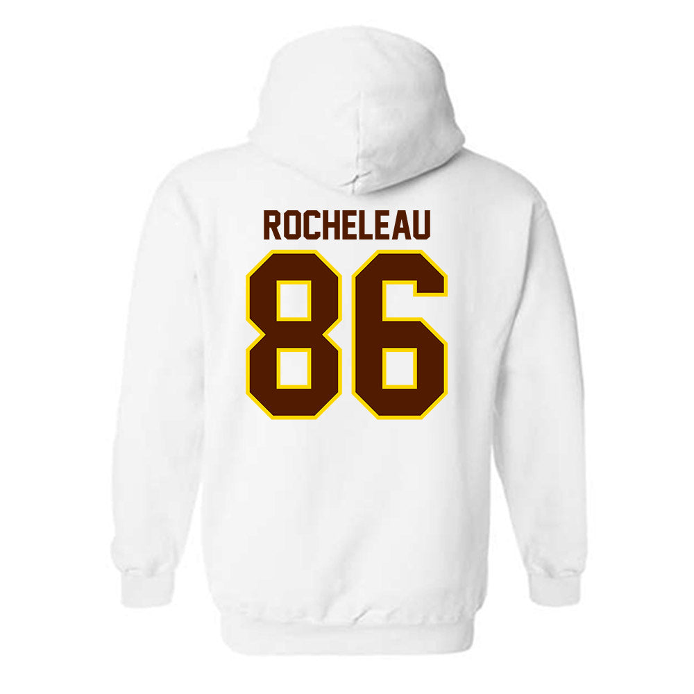 Western Michigan - NCAA Football : Ryan Rocheleau - Classic Shersey Hooded Sweatshirt-1