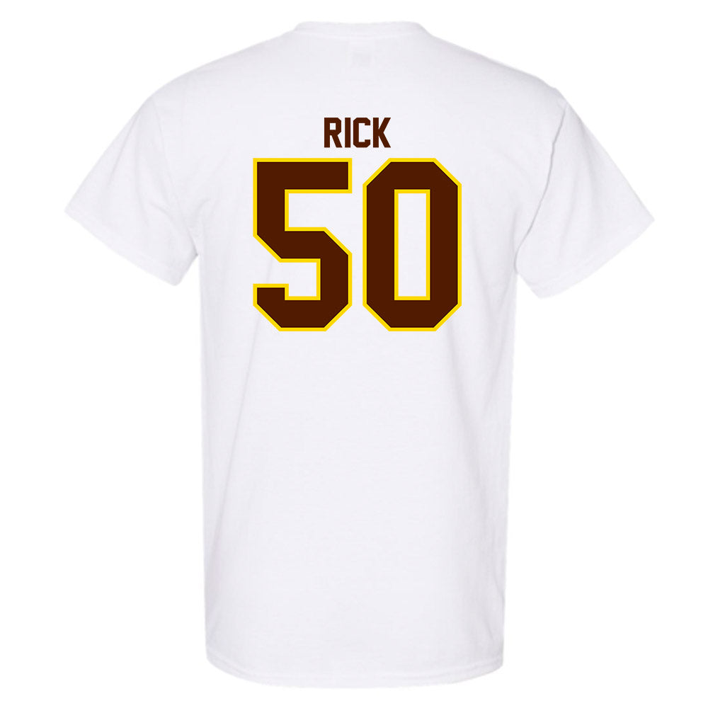 Western Michigan - NCAA Baseball : Lucas Rick - Classic Shersey T-Shirt-1