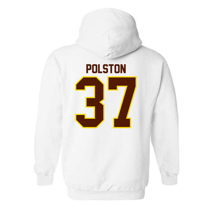 Western Michigan - NCAA Men's Ice Hockey : Michael Polston - Classic Shersey Hooded Sweatshirt-1